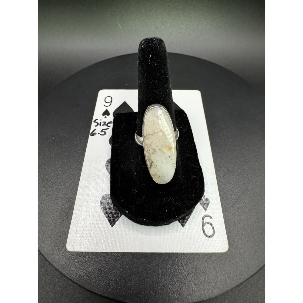 Natural Stone‎ Statement Ring Size 6.5